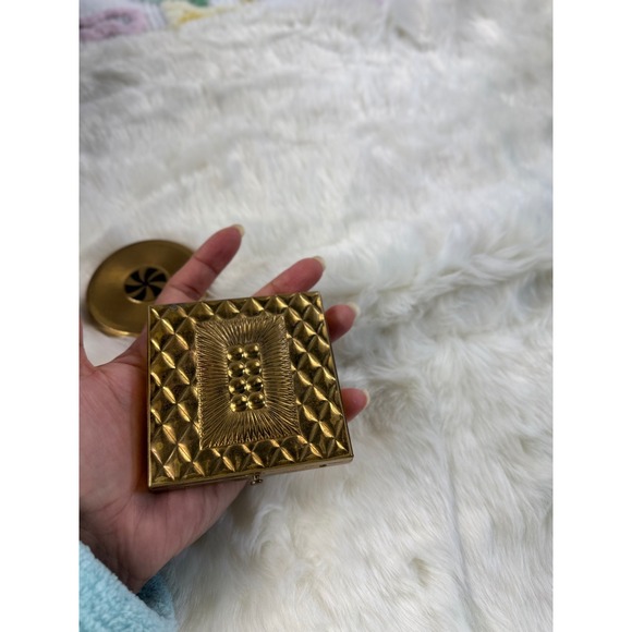 Vintage Vanity Set Compact Purse Mirror Case Etui Jewelry Holder Collection - Picture 12 of 14